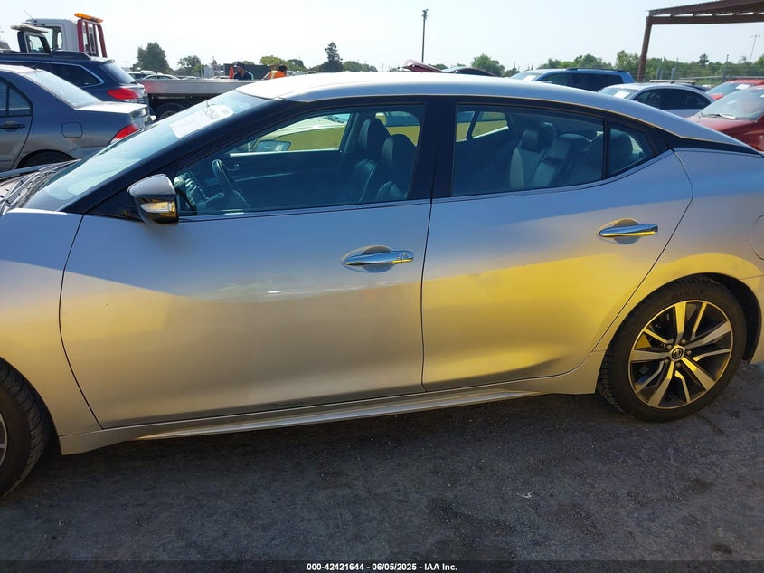 VIN 1N4AA6CV9LC360453 2020 NISSAN MAXIMA SV XTRONIC CVT