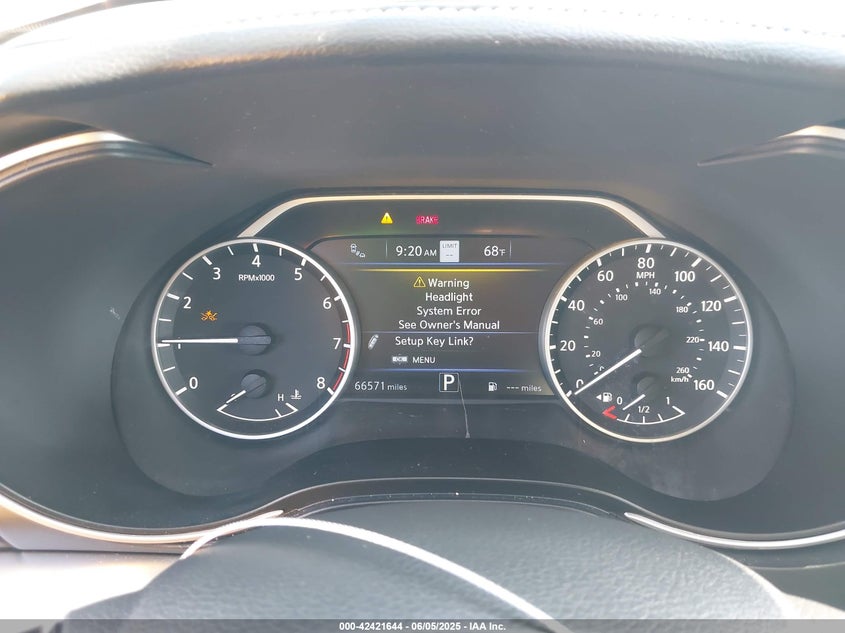 VIN 1N4AA6CV9LC360453 2020 NISSAN MAXIMA SV XTRONIC CVT