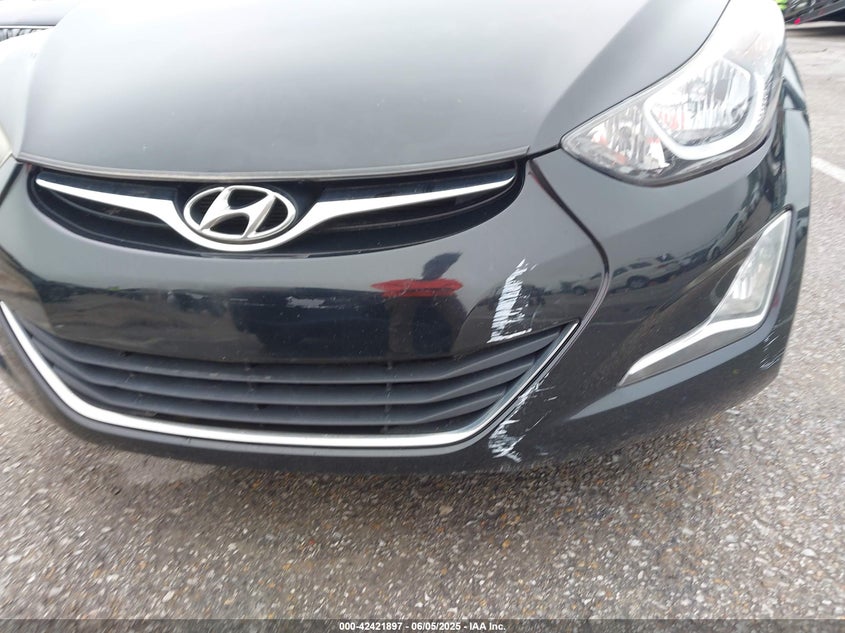 2014 HYUNDAI ELANTRA VIN: 5NPDH4AE0EH502884