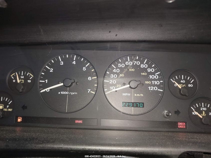 1996 Jeep Grand Cherokee VIN: 14FXS Lot: 42422023