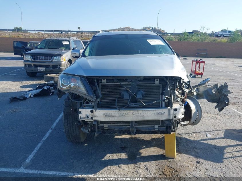 2017 Nissan Pathfinder Platinum/S/Sl/Sv VIN: 5N1DR2MN5HT629123 Lot: 42422196