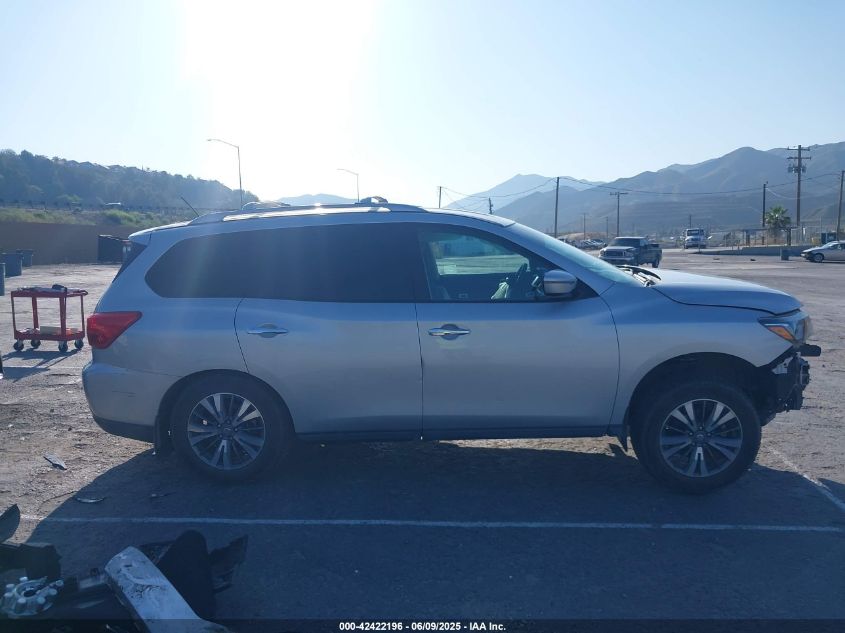2017 Nissan Pathfinder Platinum/S/Sl/Sv VIN: 5N1DR2MN5HT629123 Lot: 42422196