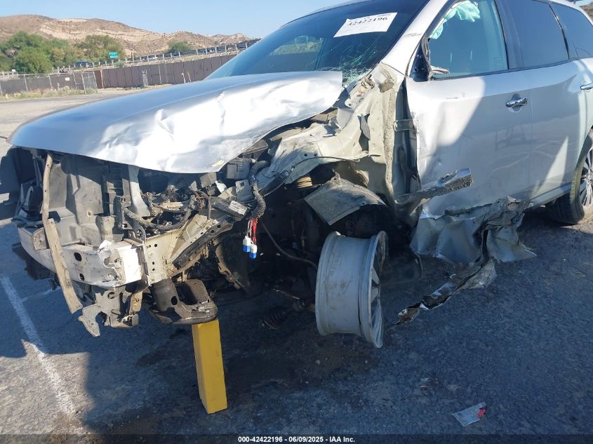 2017 Nissan Pathfinder Platinum/S/Sl/Sv VIN: 5N1DR2MN5HT629123 Lot: 42422196