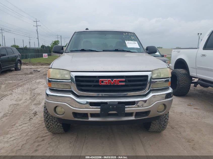 2005 GMC Sierra 1500 Sle VIN: 2GTEK13T151105704 Lot: 42422206