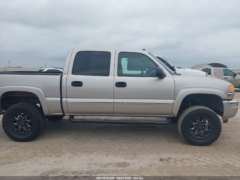 2005 GMC Sierra 1500 Sle VIN: 2GTEK13T151105704 Lot: 42422206