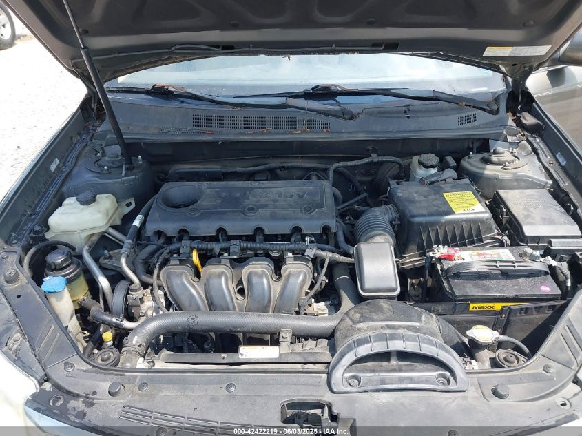 2009 Kia Optima Lx VIN: KNAGE228795332156 Lot: 42422219