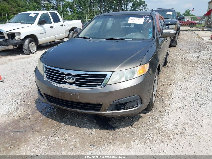 2009 Kia Optima Lx VIN: KNAGE228795332156 Lot: 42422219