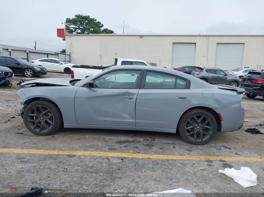 VIN 2C3CDXBG1NH217312 2022 DODGE CHARGER SXT RWD