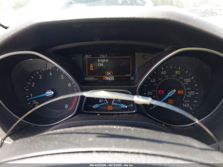 2015 Ford Focus Se VIN: 1FADP3F25FL333198 Lot: 42422386