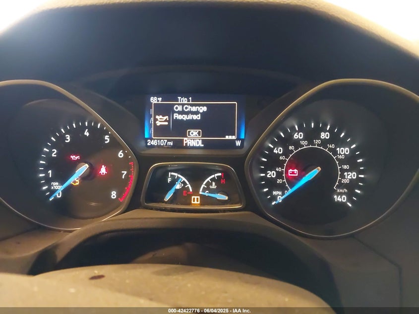 2016 FORD FOCUS VIN: 1FADP3F28GL251371