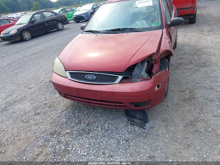 2005 Ford Focus Zx4 VIN: 1FAFP34N35W277846 Lot: 42423090