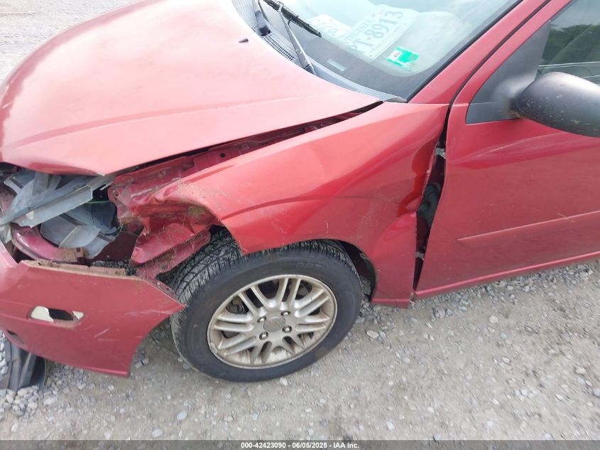 2005 Ford Focus Zx4 VIN: 1FAFP34N35W277846 Lot: 42423090