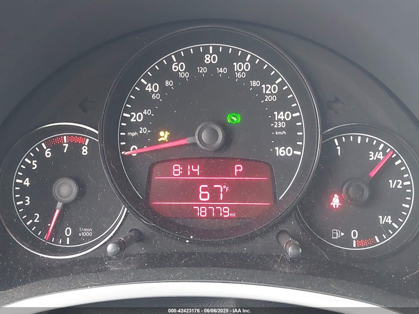 2012 VOLKSWAGEN BEETLE VIN: 3VWJP7AT7CM601230