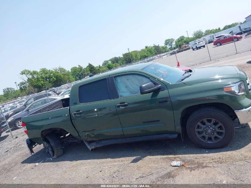 2021 Toyota Tundra VIN: 5TFDYF19MX023796 Lot: 42423231