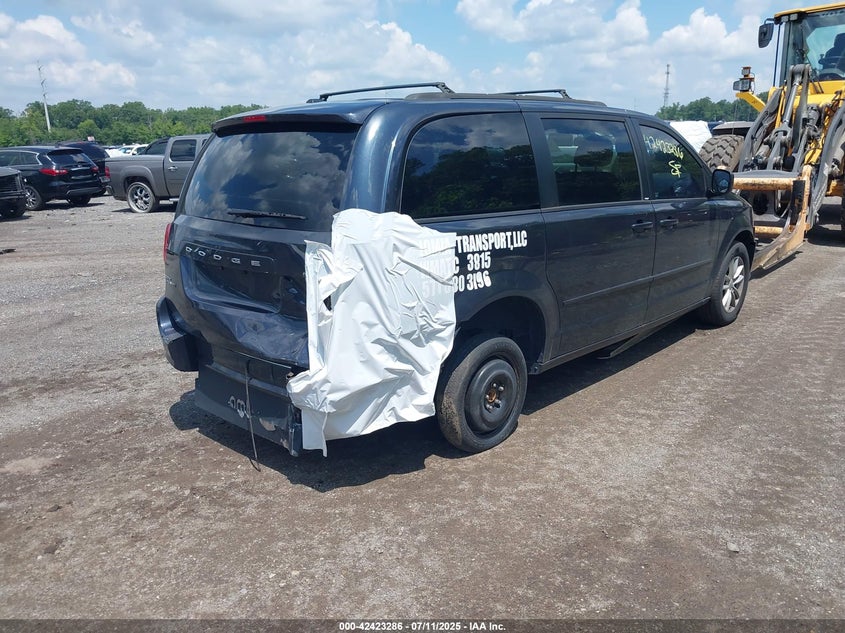 Vin: 2c4rdgcg4dr616793, lot: 42915853, dodge grand caravan sxt 20134