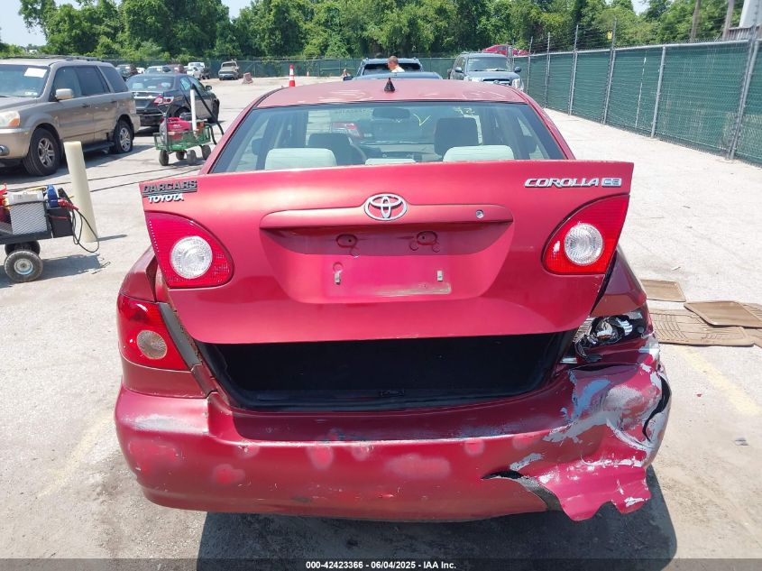 2008 Toyota Corolla Ce VIN: 2T1BR32E78C881127 Lot: 42423366