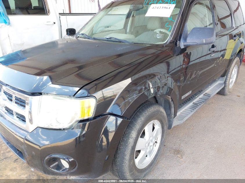 2008 Ford Escape Xlt VIN: 1FMCU03158KC23121 Lot: 42423961