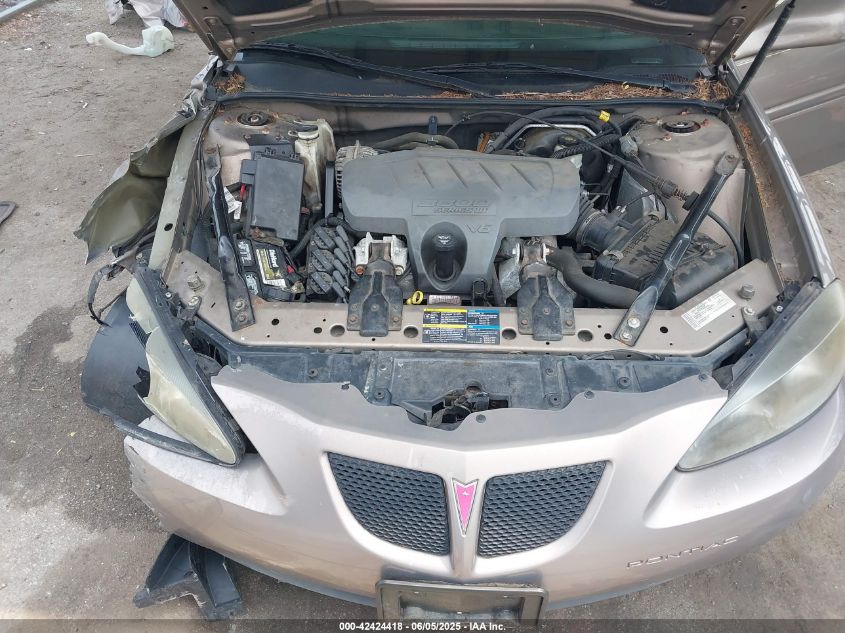 2007 Pontiac Grand Prix VIN: 2G2WP552X71180135 Lot: 42424418