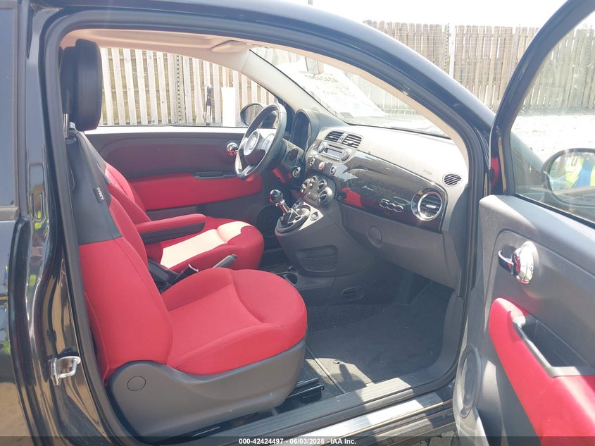 2012 FIAT 500 VIN: 3C3CFFAR1CT370252