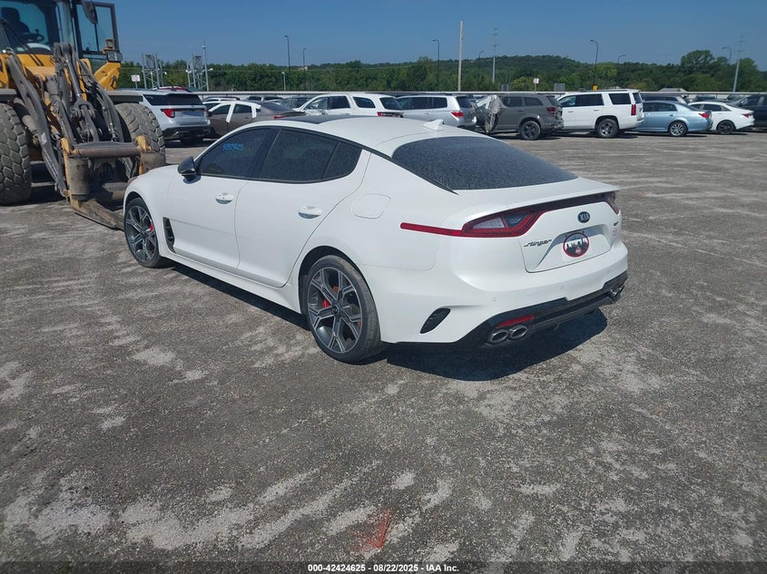 Vin: knae45lc7k6059802, lot: 42917192, kia stinger gt1 20193