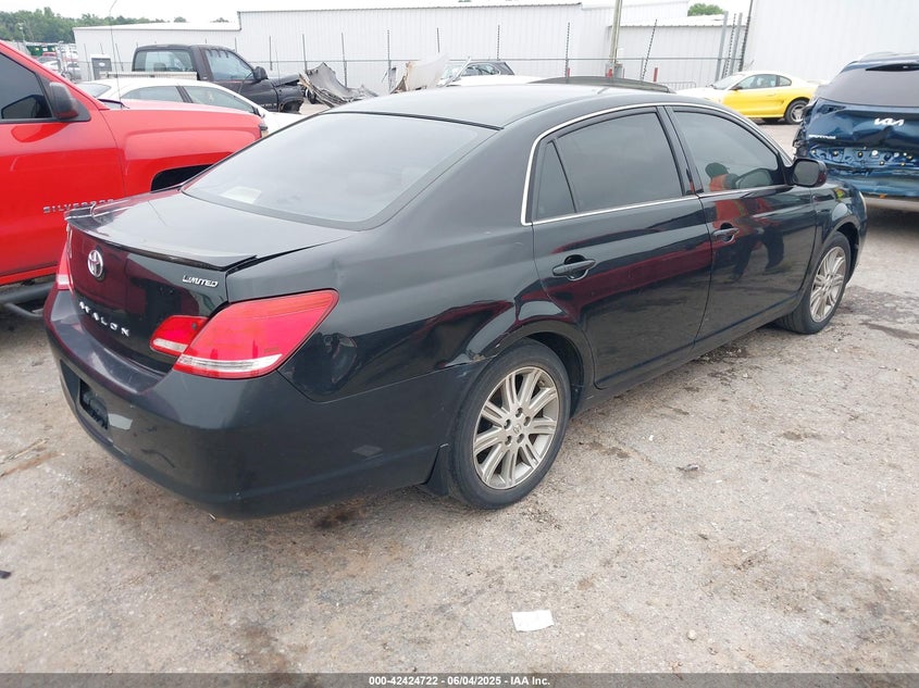 2007 TOYOTA AVALON VIN: 4T1BK36B77U240951