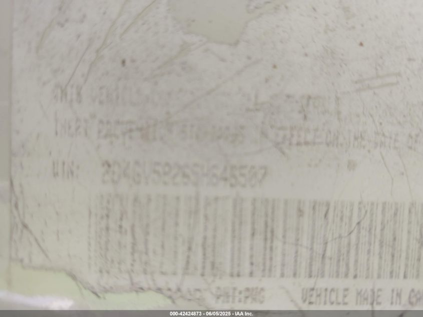 2005 Dodge Magnum Rt VIN: 2D4GV58265H646507 Lot: 42759897