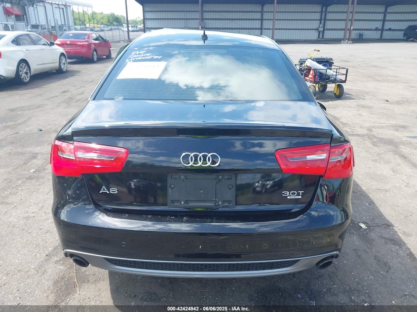 2012 AUDI A6 VIN: WAUHGAFC9CN055704