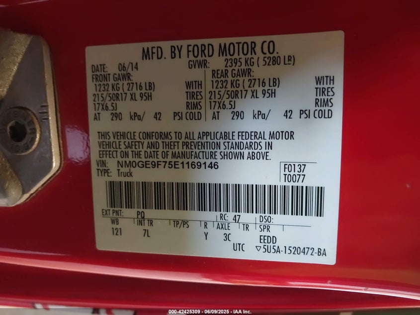 2014 FORD TRANSIT CONNECT XLT - NM0GE9F75E1169146