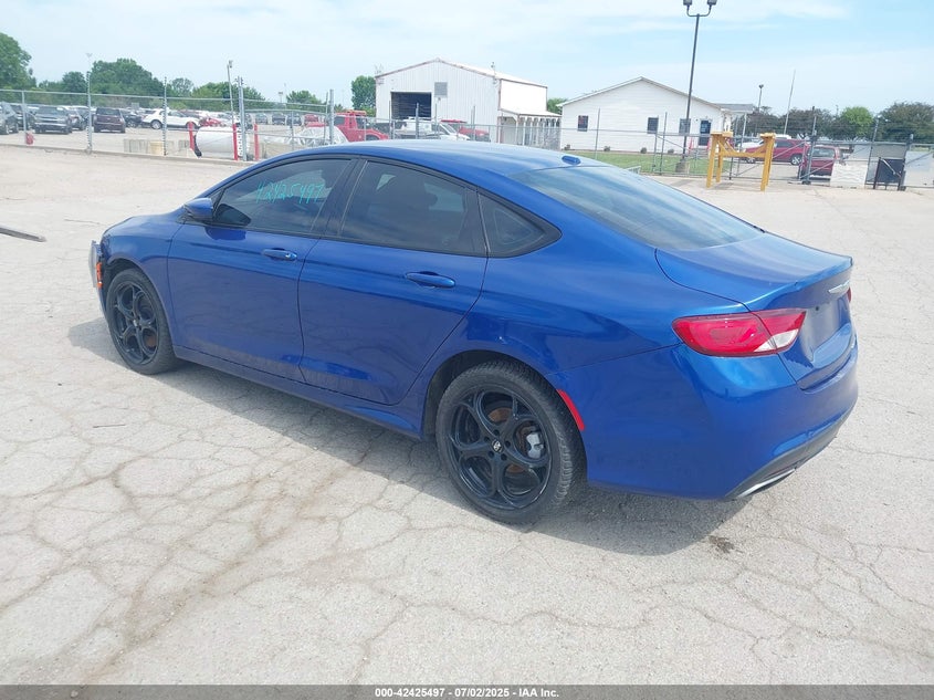 Vin: 1c3cccbb1fn663615, lot: 42918064, chrysler 200 s 20153