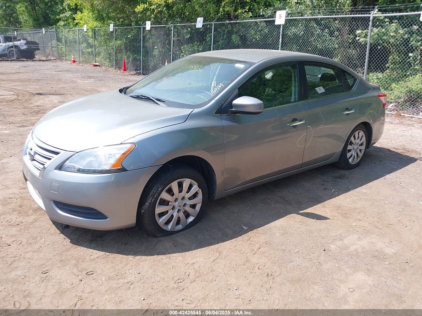 2013 NISSAN SENTRA auction photo 2