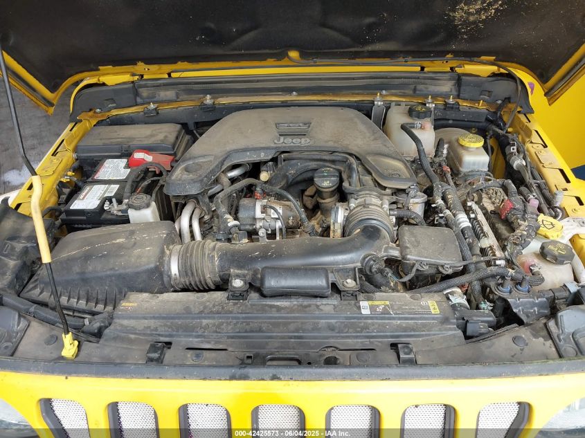 2021 Jeep Wrangler Unlimited Rubicon 4X4 VIN: 1C4HJXFN6MW610029 Lot: 42425573