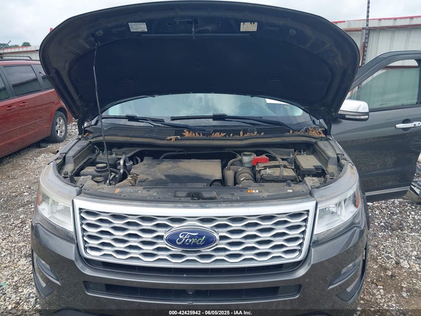 VIN 1FM5K8HT5HGD23424 2017 FORD EXPLORER PLATINUM