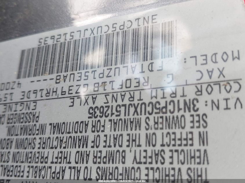 2018 Nissan Kicks Sr VIN: 3N1CP5CUXJL512635 Lot: 42425990