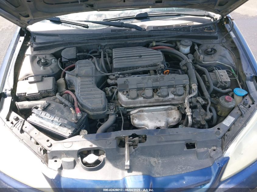 2005 Honda Civic Ex VIN: 2HGES26775H567861 Lot: 42426013