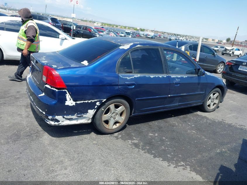 2005 Honda Civic Ex VIN: 2HGES26775H567861 Lot: 42426013