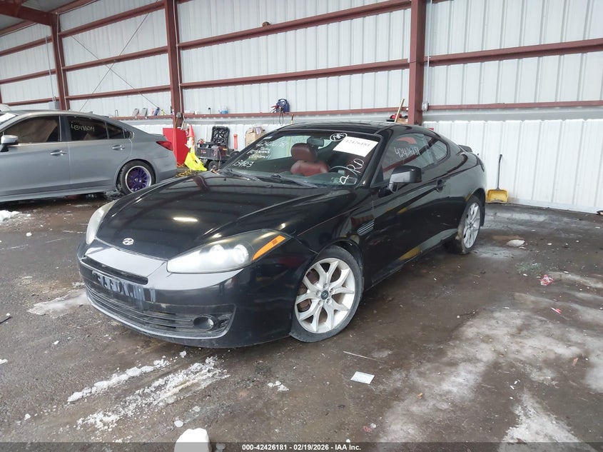 2008 Hyundai Tiburon Gt/Gt Limited/Se VIN: KMHHN66FX8U294266 Lot: 42426181