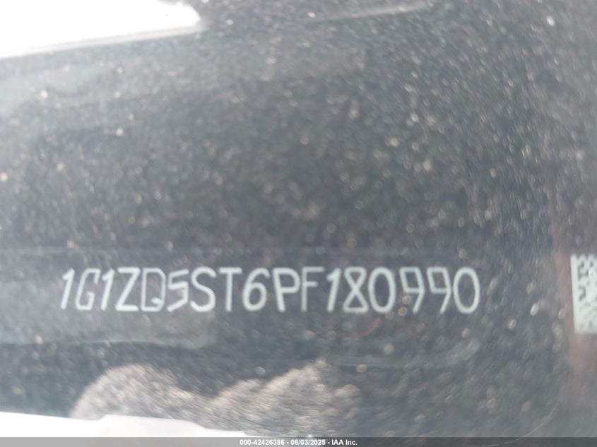 2023 CHEVROLET MALIBU FWD 1LT - 1G1ZD5ST6PF180990