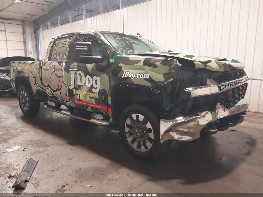 2021 CHEVROLET SILVERADO 2500HD  (VIN: 1GC4YNEY9MF283930)