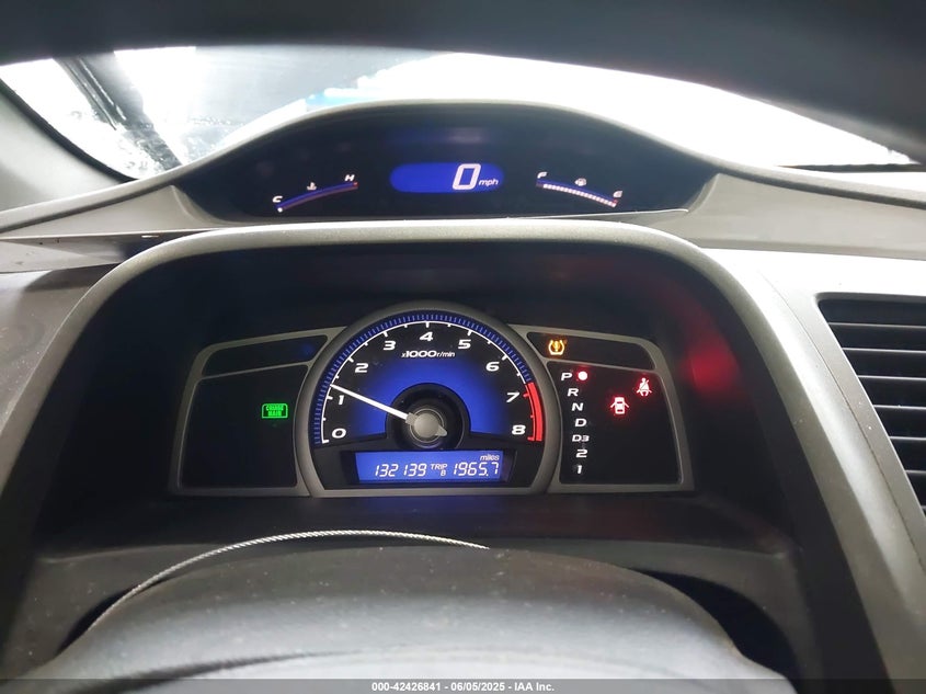 2009 Honda Civic Lx VIN: 2HGFG12689H508742 Lot: 42426841