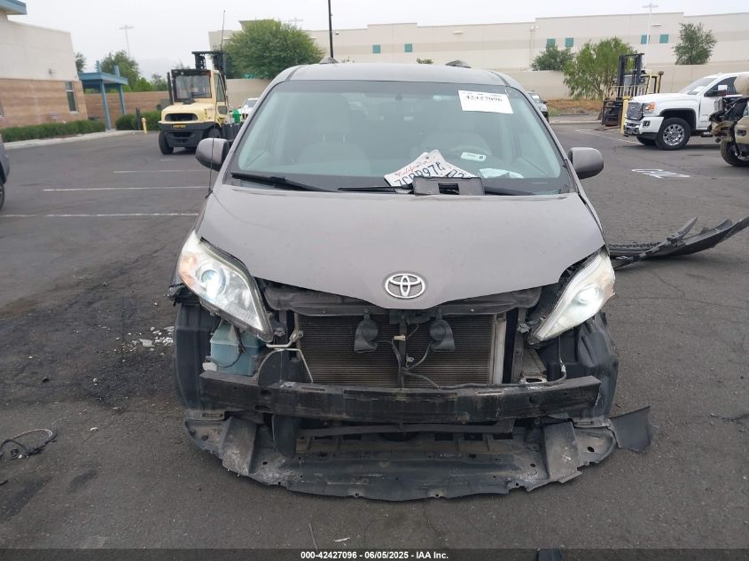 2013 Toyota Sienna Le V6 8 Passenger VIN: 5TDKK3DC7DS321903 Lot: 42427096