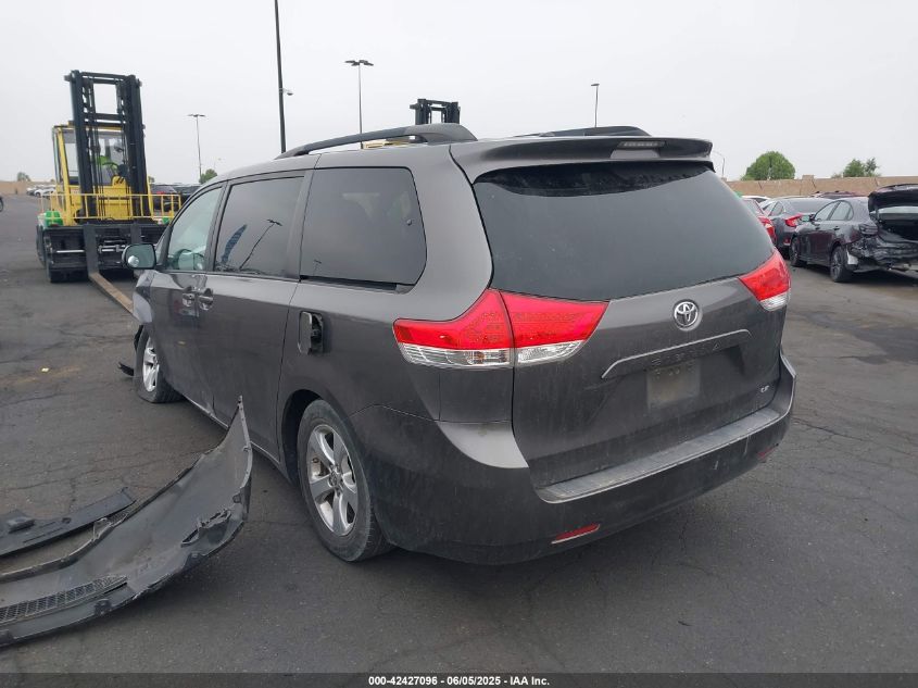 2013 Toyota Sienna Le V6 8 Passenger VIN: 5TDKK3DC7DS321903 Lot: 42427096