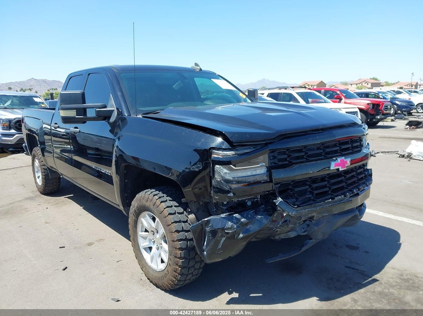 VIN 1GCRCPEH8JZ249682 2018 CHEVROLET SILVERADO 1500 CUSTOM