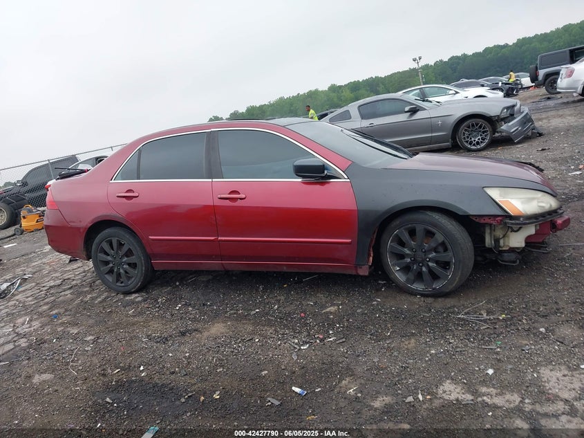 2006 Honda Accord 3.0 Ex VIN: 1HGCM66556A052705 Lot: 42427790