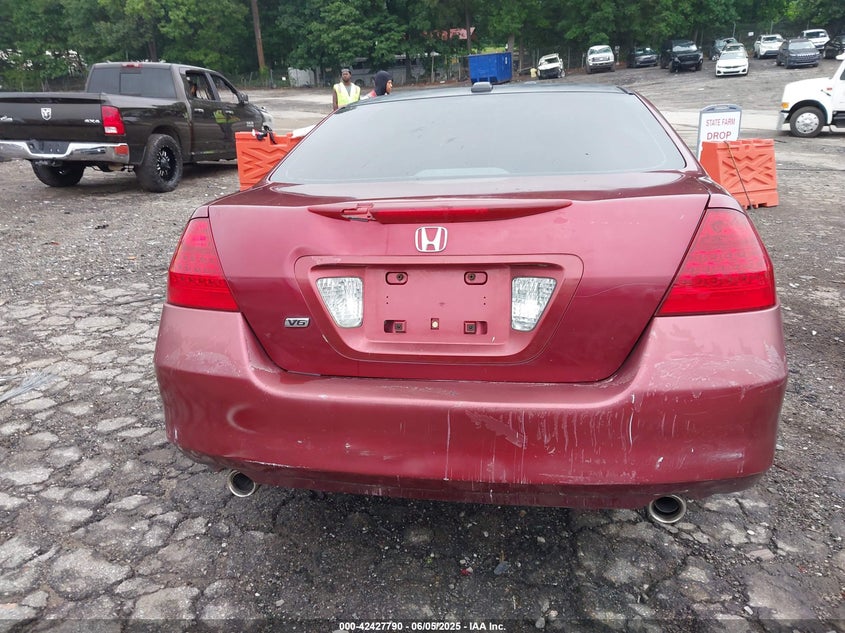 2006 Honda Accord 3.0 Ex VIN: 1HGCM66556A052705 Lot: 42427790