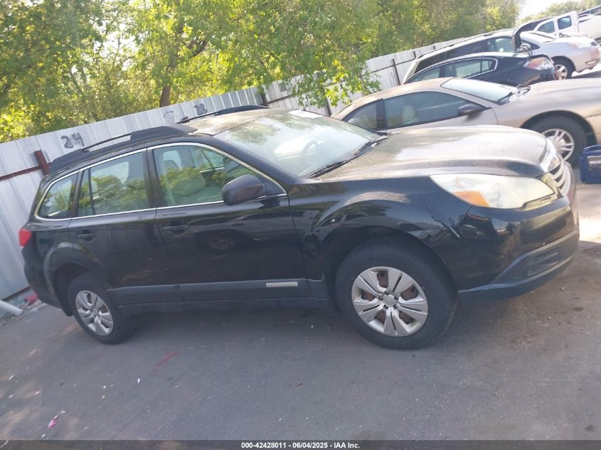 2012 Subaru Outback 2.5I VIN: 4S4BRBAC1C3215372 Lot: 42428011