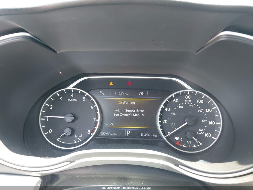 2017 NISSAN MAXIMA VIN: 1N4AA6AP3HC376451