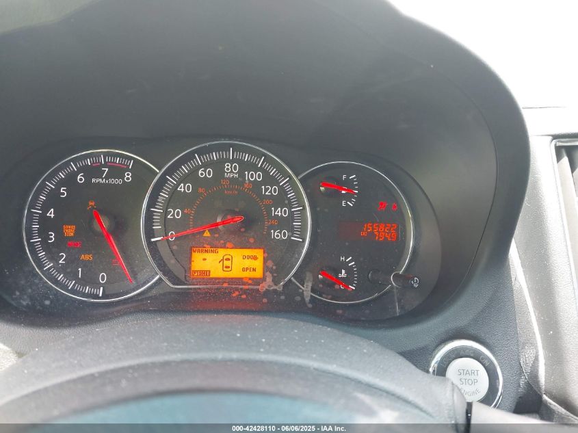 2011 Nissan Maxima 3.5 Sv VIN: 1N4AA5AP0BC814375 Lot: 42428110