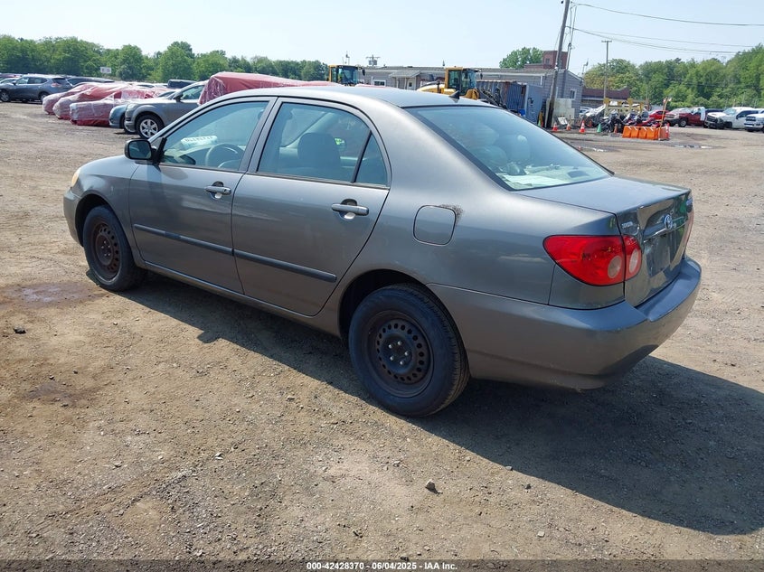 2007 TOYOTA COROLLA SEDAN 1.8L I-4 DOHC, VVT, 126HP