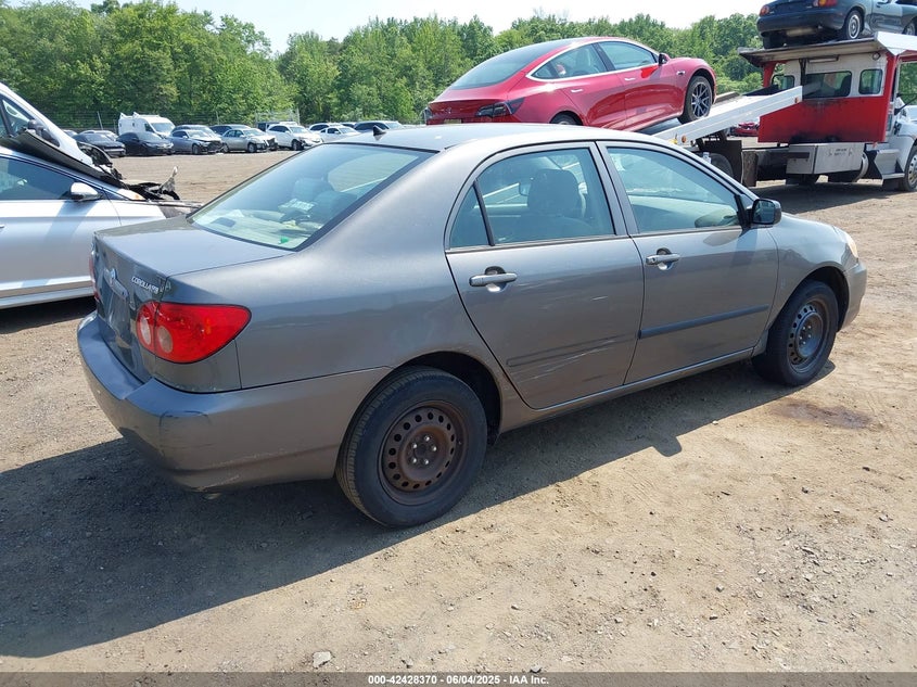 2007 TOYOTA COROLLA SEDAN 1.8L I-4 DOHC, VVT, 126HP