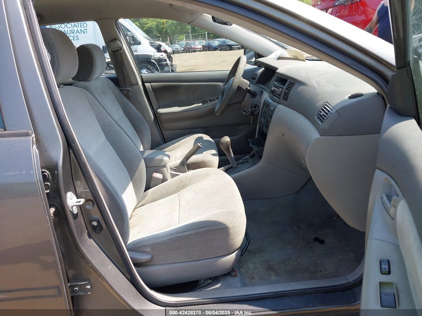 2007 TOYOTA COROLLA SEDAN 1.8L I-4 DOHC, VVT, 126HP